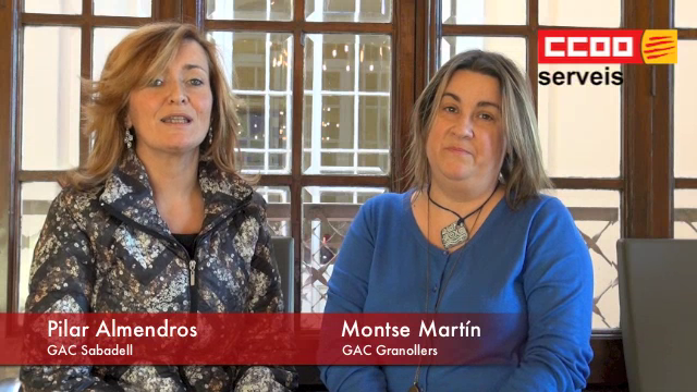 Pilar Almendros Sabadell. Montse Martín Granollers