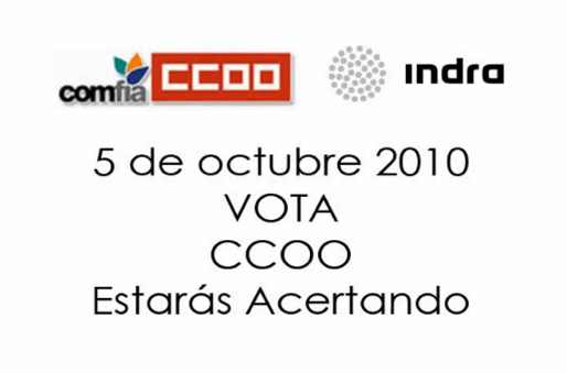 Elecciones en Indra