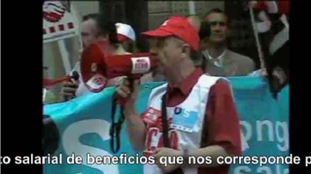 Nos queman en el trabajo y nos congelan el salario