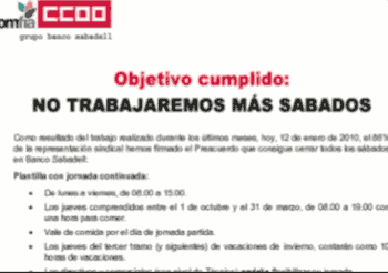 Los sábados son nuestros