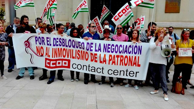 Las plantillas de Contact Center se mueven por su Convenio