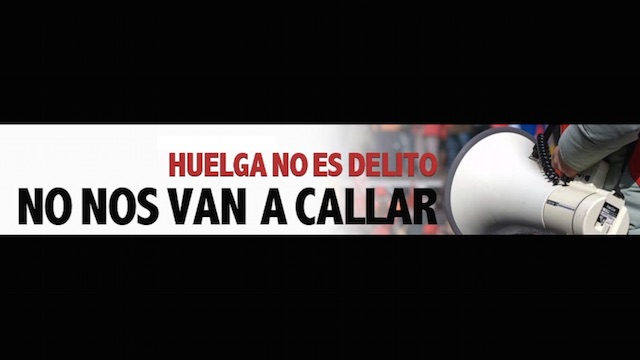 Brutal agresión contra trabajadores que ejercían su derecho a la huelga 