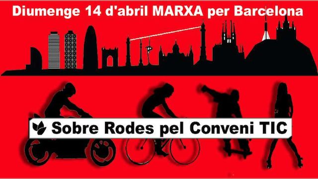 Sobre ruedas por el Convenio Tic. X Solidaria, con un pequeño gesto se pueden mejorar las cosas.