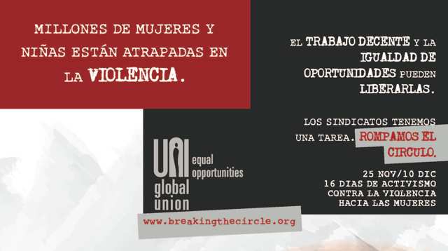 Rompamos el círculo de la violencia machísta