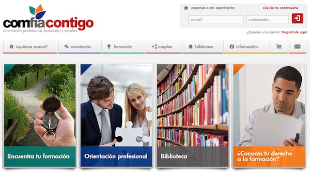 Comfiacontigo: orientación, formación y empleo
