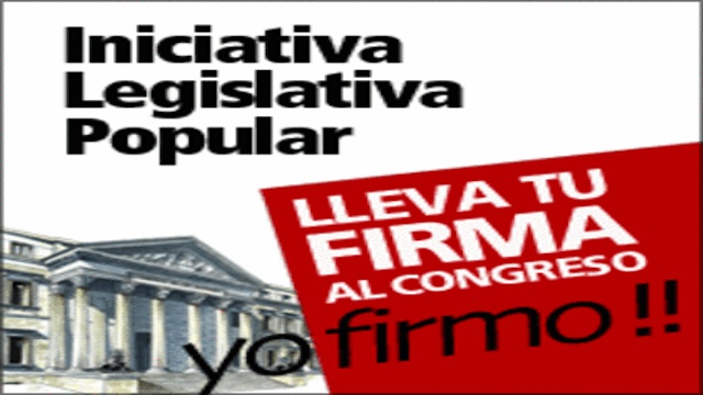 ILP: !Lleva tú firma al Congreso¡