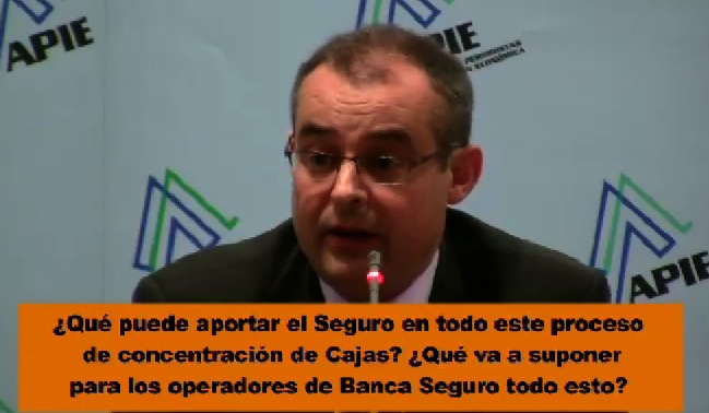 JM Martinez en APIE: ¿Qué puede aportar el Seguro en todo este proceso de concentración de Cajas?