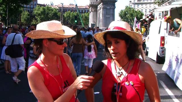 CCOO en el desfile del Orgullo. Caixa Catalunya. ¿Justicia y telemática?