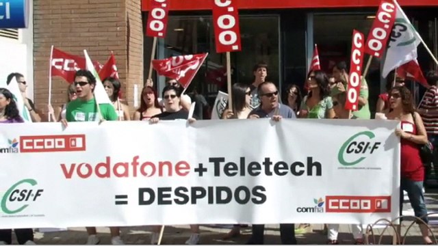 Despidos Teletech Vodafone. Cesión ilegal de trabajadores. IBM sanciona a sindicalistas. Permiso paternidad