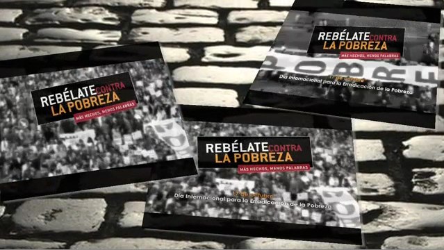 Deutsche Bank. CCOO y modelo productivo. Rebélate contra la pobreza. 7 de Octubre